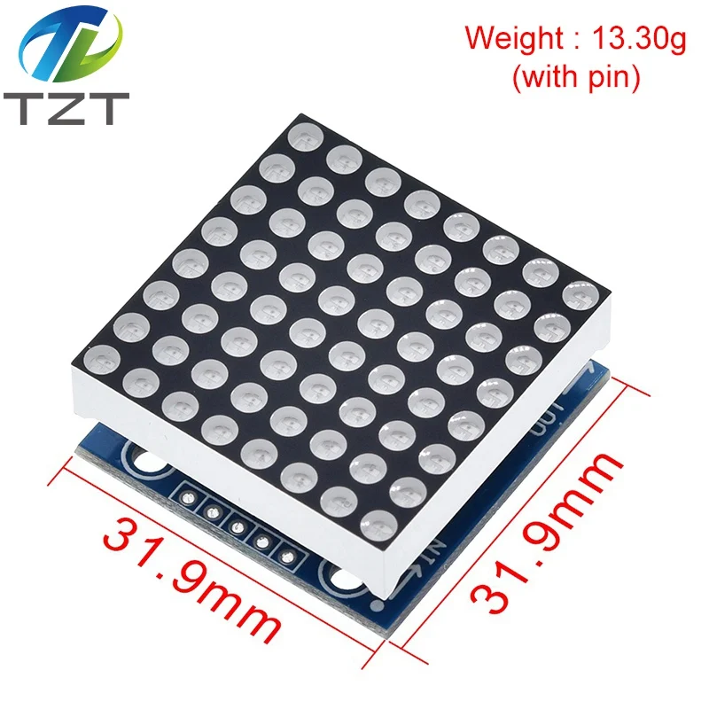 Набор для самостоятельной сборки модуля микроконтроллера точечной матрицы MAX7219