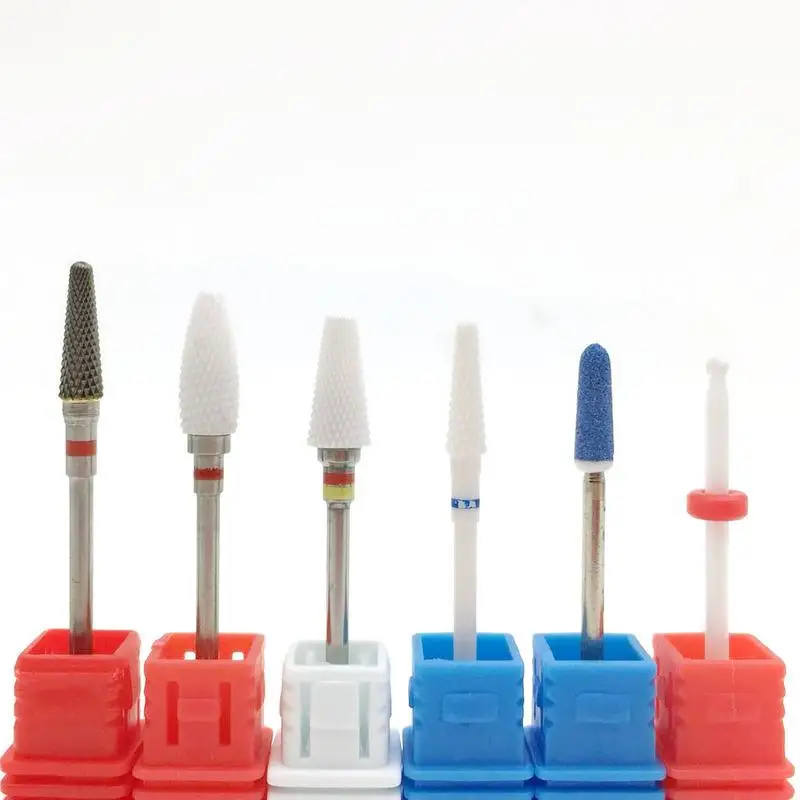 Керамический сверло для ногтей педикюрный аппарат Удаляет мозоли инструменты