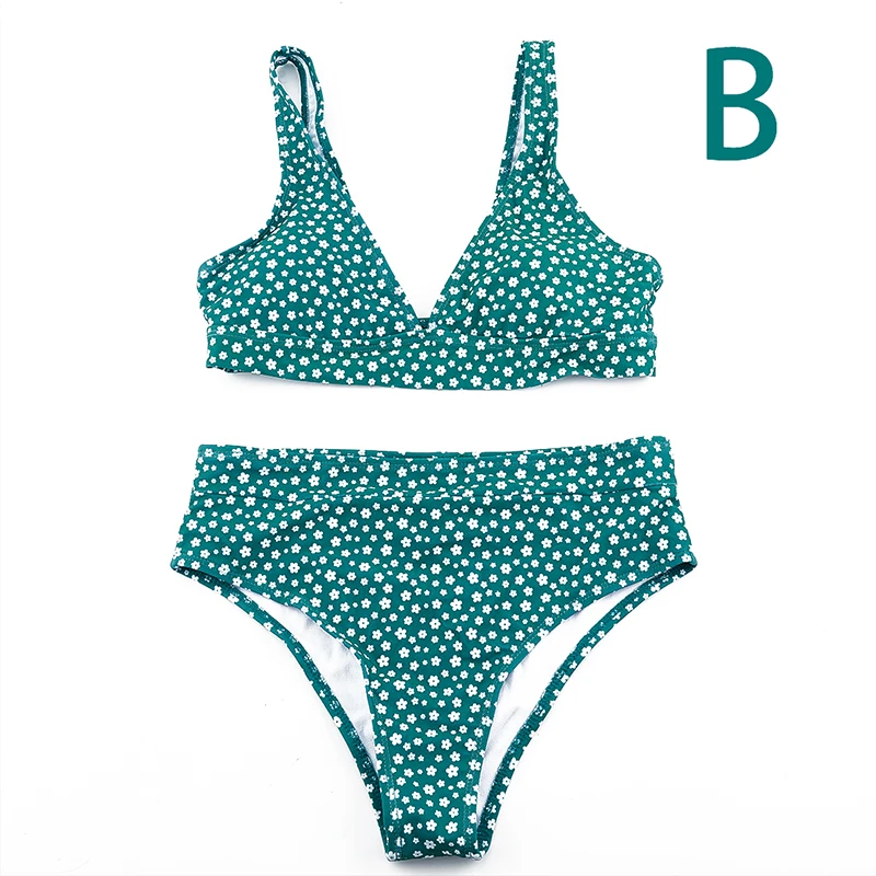 

Swimwear Push Up Biquini High Waist Bathing Suits Brazilian V-neck Beachwear
