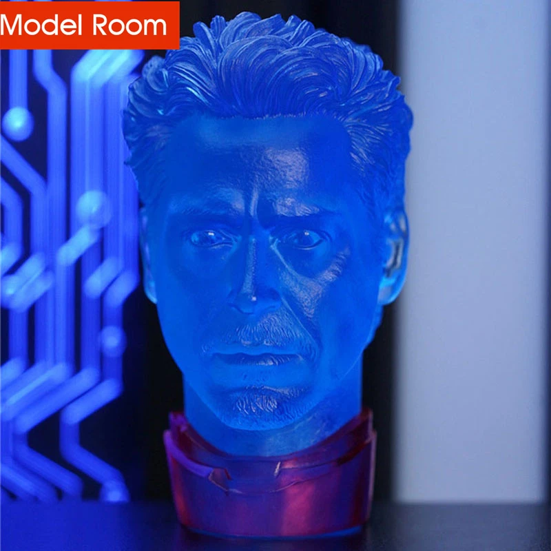 

Голографическая голова Джокера STUDIO JS001 1/6 Тони резьба голова Роберт Дауни младший голова Лепка подходит 12 дюймов мужской солдат экшн-фигурк...