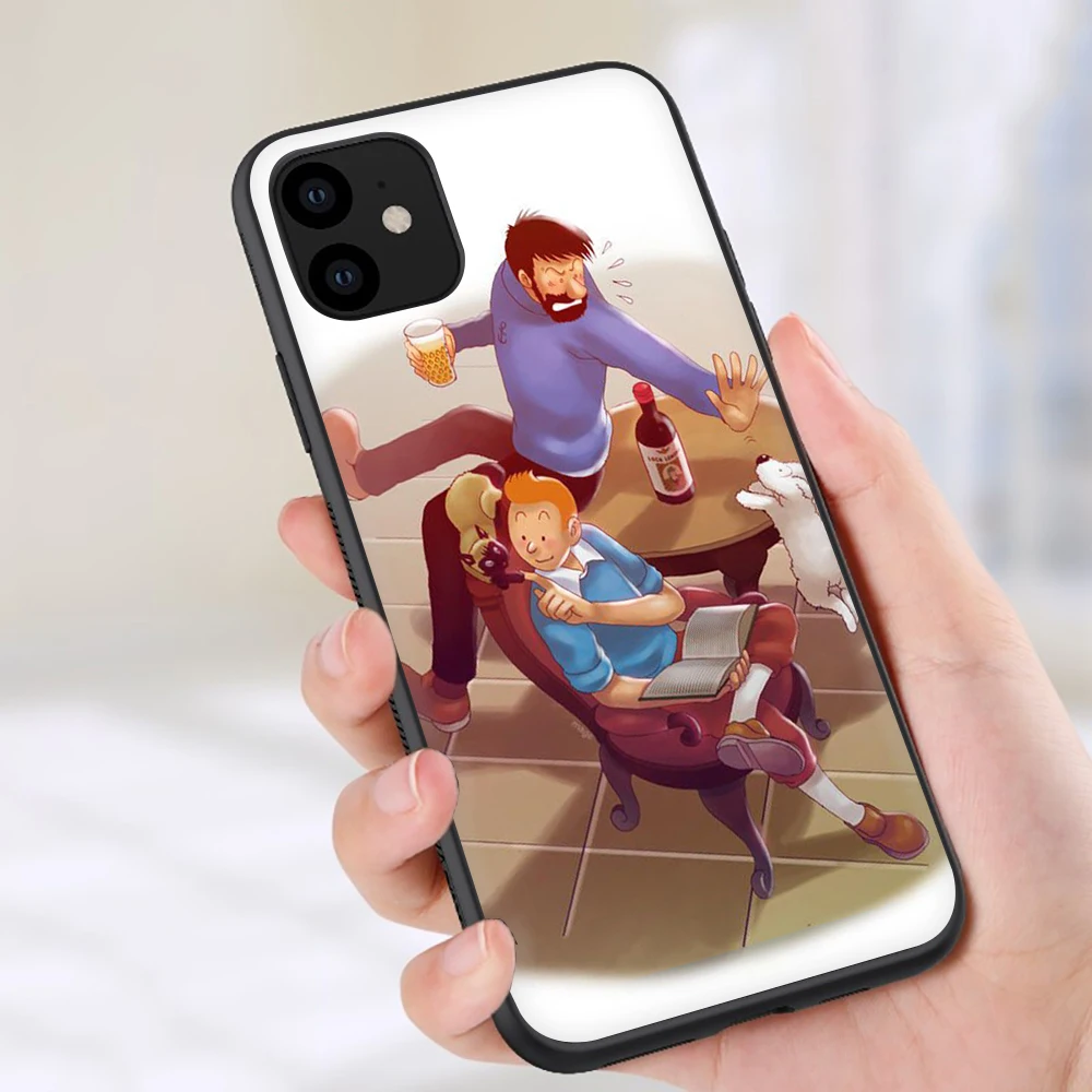 Забавный Мягкий силиконовый чехол для телефона чехол для iPhone 5 5S SE 6 6S 7 8 plus X XR XS 11 Pro Max - Цвет: B5