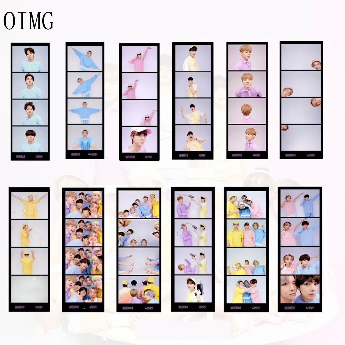 

13 шт., Kpop открытка Bangtan Boy, праздничная ломо-карта, закладка для дневника, блокнот с корейским идолом, фотопечать, карточка, канцелярские товар...