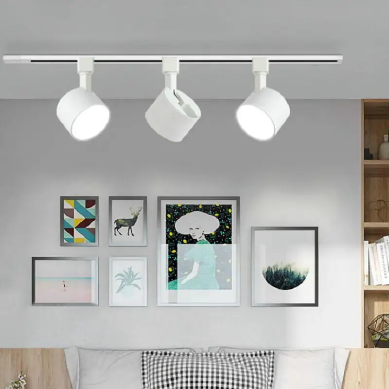 1PCS LED Track Light 15W Rail Lights Spotlight Equal 150W Halogen Lamp 110V 120V 220V 230V 240V | Освещение