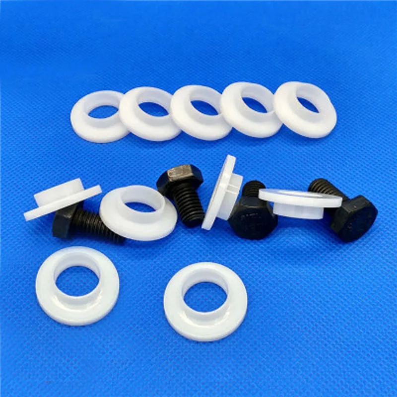 Шайба транзистора M16 нейлон шаги T тип прокладка пластиковая шпилька 24 мм диаметр