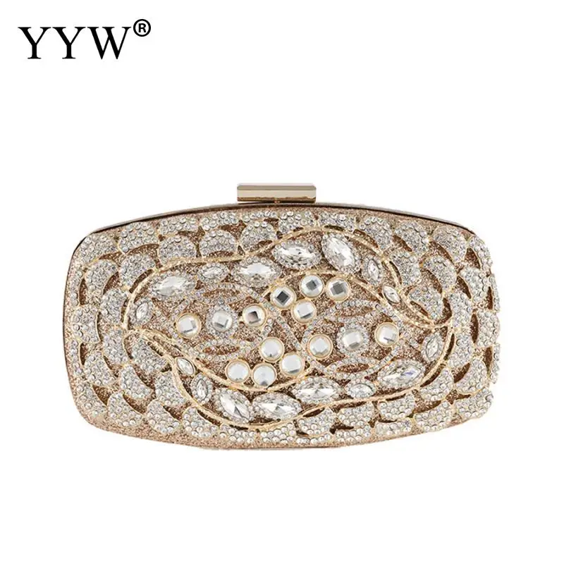 Роскошные вечерние сумки клатчи с кристаллами для женщин вечерняя сумочка и