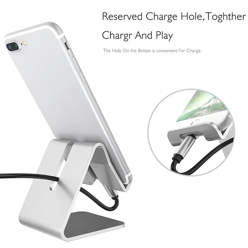 Mobile Phone Holder Stand for IPhone Non-slip Desk Samsung Xiaomi Tablet Mounts Huawei | Мобильные телефоны и аксессуары