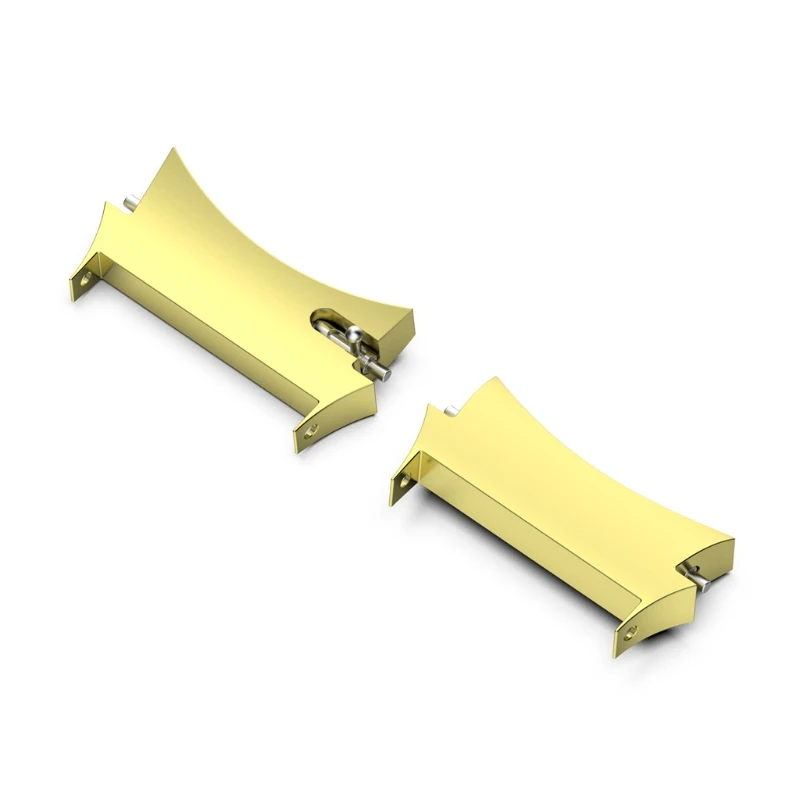 2pc Metal Connector For Samsung Galaxy Watch 4 40mm 44mm Stainless Steel Strap Adapter for Galaxy Watch 4 Classic 42mm 46mm
