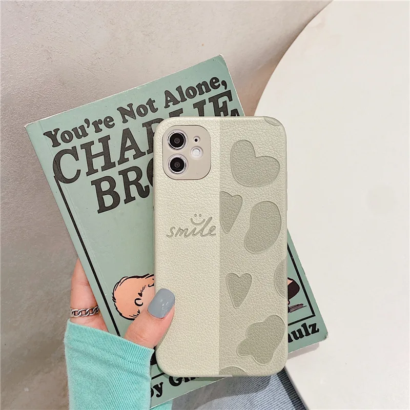 

For iphone 12 Pro Case,Smile Leopard Case For iphone 12 Case,Soft TPU Protective Phone Cover For iphone XR/11/11Pro/78/X/XS
