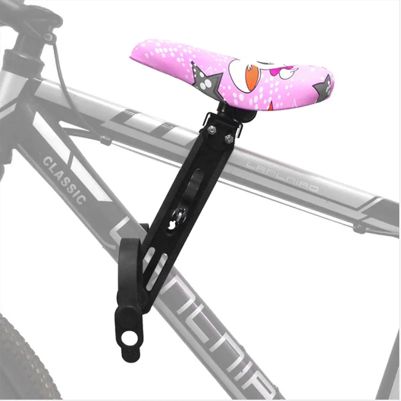 Front Mounted Child mtb Bike Seat for 2 3 4 5 year sold Soft baby seat mountain bicycle frame Quick Release kids saddle parts |