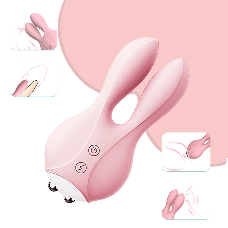 Вибратор Кролик интимные игрушки для женщин Вагина анальная пробка без дилдо