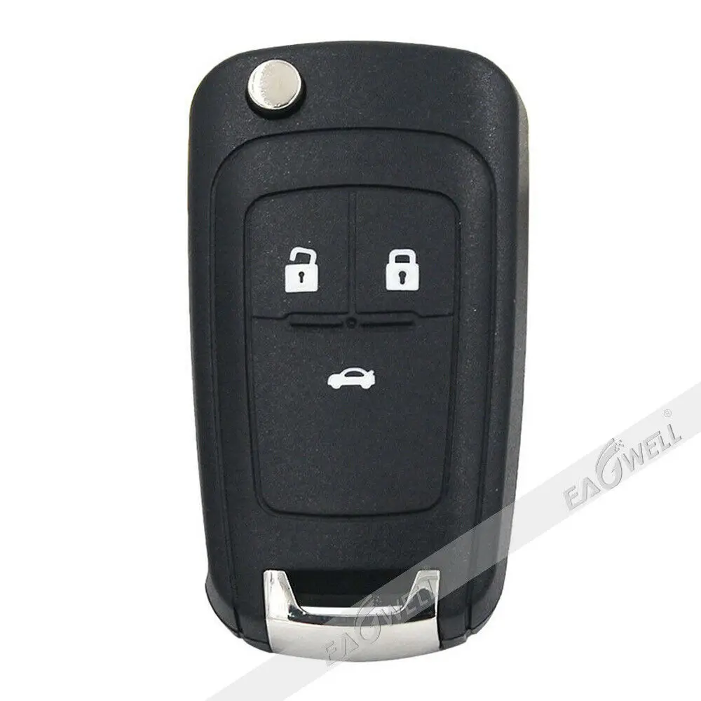 4x 3 кнопки автомобильный пульт дистанционного ключа костюм для Chevrolet Cruze Aveo Orlando