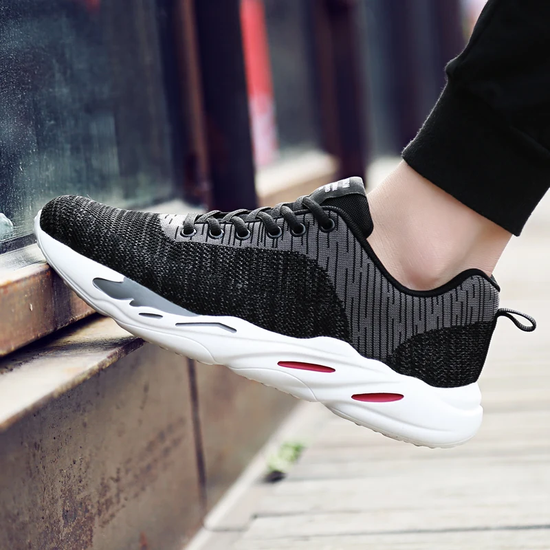 

Mesh Mens Fashion Shoes Man Sneakers Casual Summer Shoes Black Men 2020 New Chunky Sneakers Mens Sneakers Blue Schoen Man