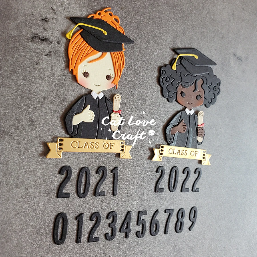 Выпускного вечера для бакалавра форма металлический Трафаретный вырубной штамп