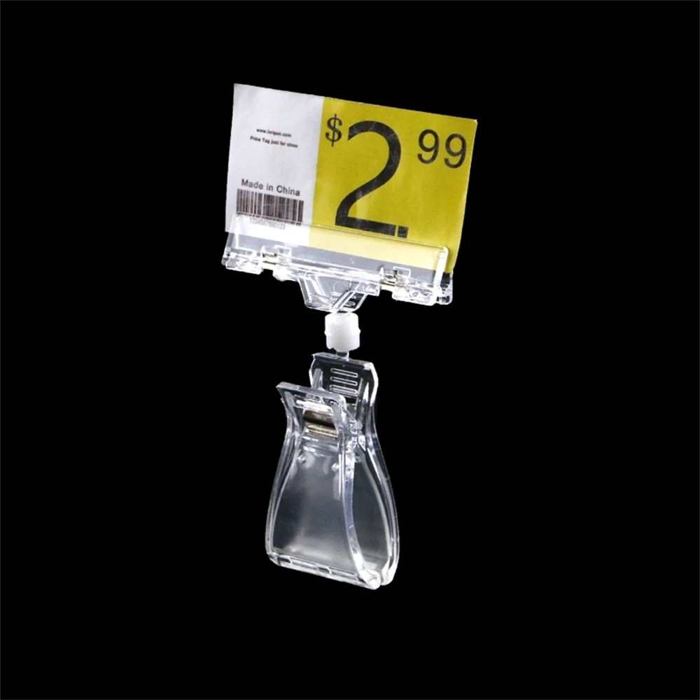 

10 шт., Пластиковые Поворотные держатели для табличек, ярлыков