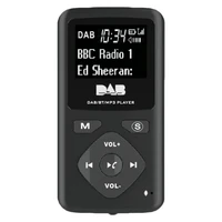 radio receiver dab radio dabdab digital radio bluetooth 4 0 personal pocket fm mini portable radio mp3 micro usb for home