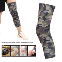 professional sports knee guard honeycomb anti collision support brace protector for outdoor basketball football new camouflage l