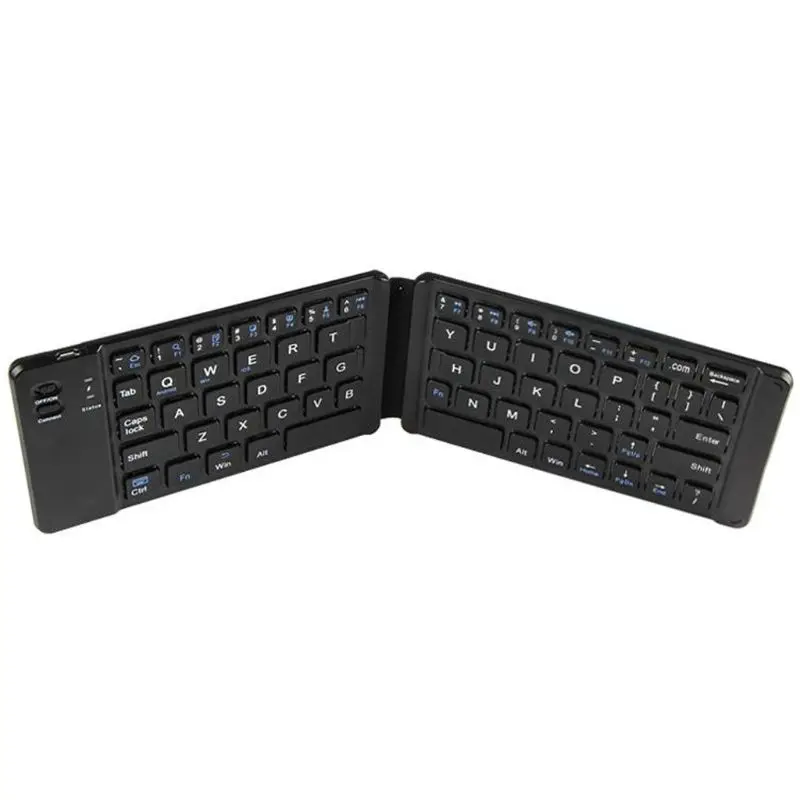 

Portable Ultra Thin Mini Bluetooth 3.0 Folding Keyboard Wireless Rechargeable Keypad For Ipad Tablet Keyboard