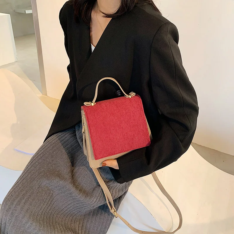 

Women Bag Designer Handbag Bags Handbags Famale Pu Leather Lady Shoulder Crossbody Brown High Quality Famous Brand For Girl