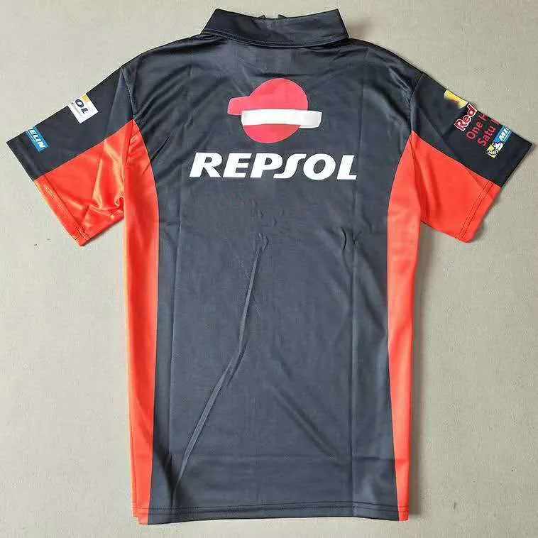 

Moto gp Racing Repsol For honda Polo Shirt Motorcycle Motorbike Motocross Sports Clothes Riding outdoor leisure T-shirt