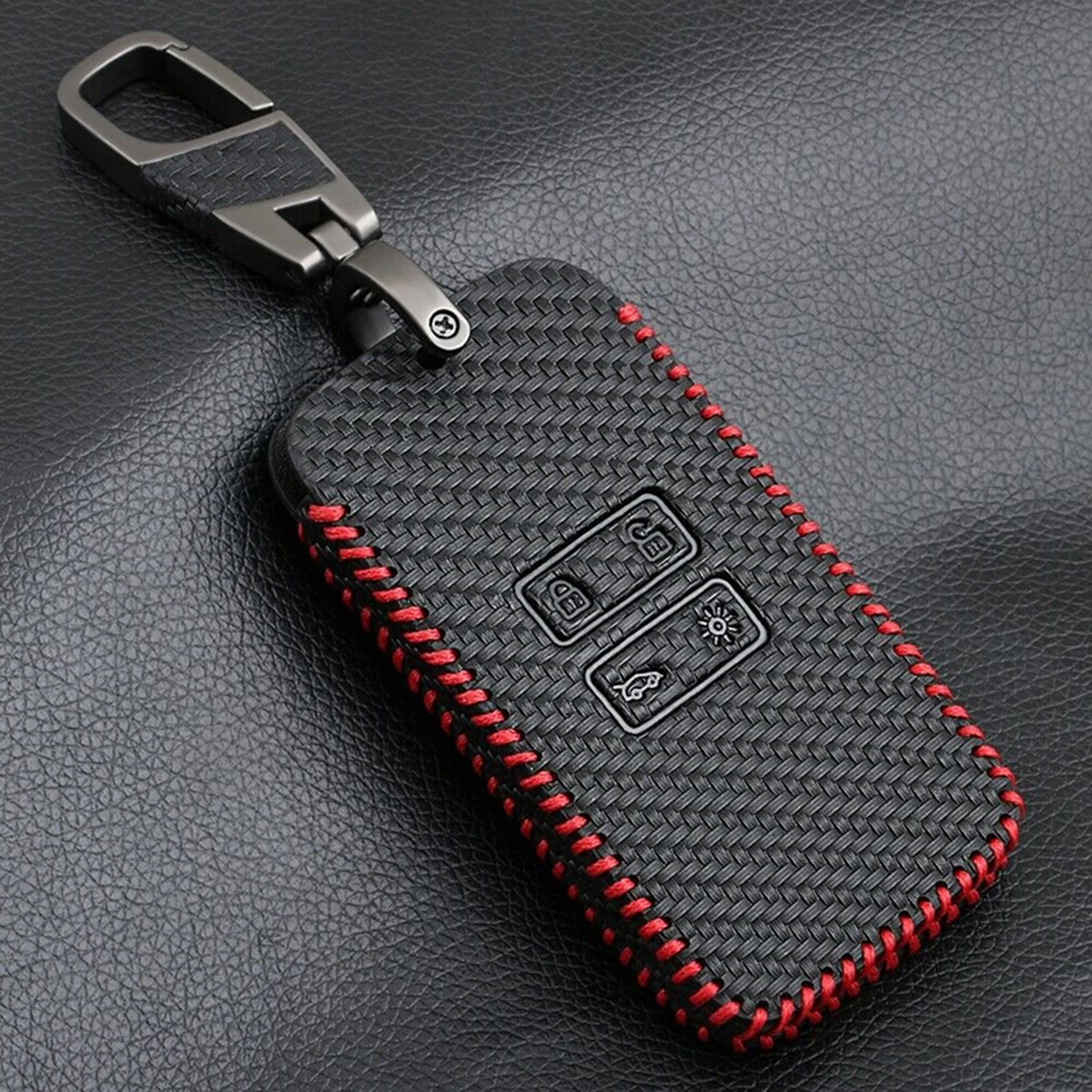 Кожаный чехол для автомобиля держатель ключа с брелоком Renault Captur Clio Megane Koleos Kadjar