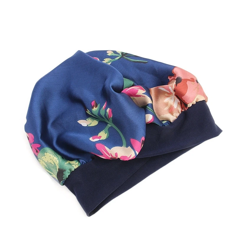 

1PCS Women Night Hair Cap Silk Stretchy Bonnet Turban Headwrap Soft Chemo Caps for Hair Loss Bandana Turbante Hat Hair Tool