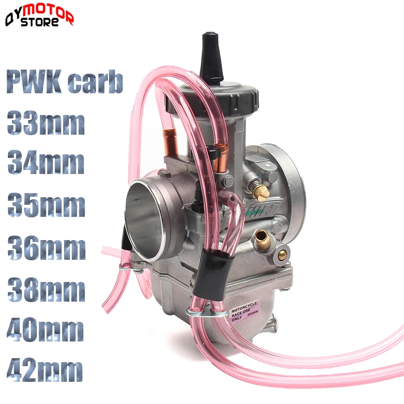 Карбюратор PWK для мотоцикла КАРБЮРАТОР 33 34 35 36 38 40 42 мм ДЛЯ CRF YZF KlX EXC DRZ