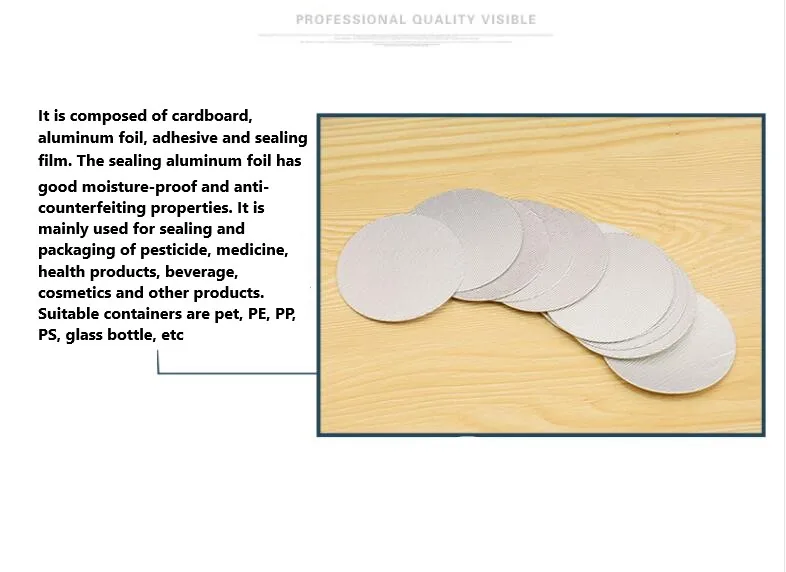 Бесплатная доставка для индукционной герметизации 21 мм пластиковые