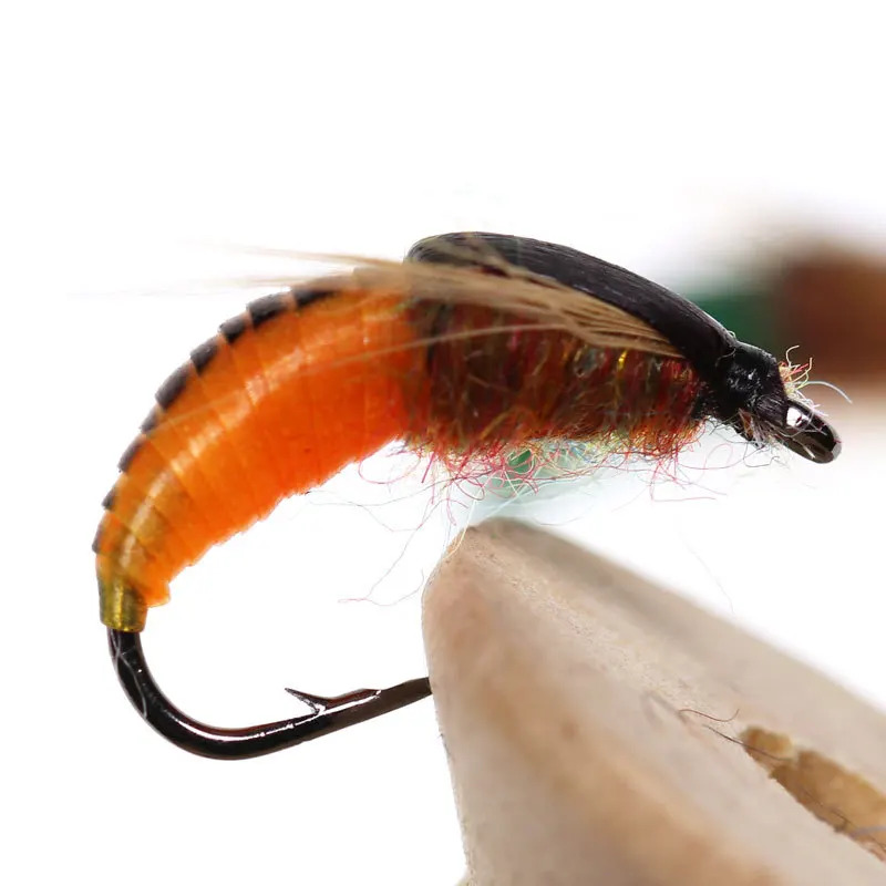 

1PC Fly Fishing Lure Trout Nymph Dry/Wet Flies Nymphs Artificial Bait