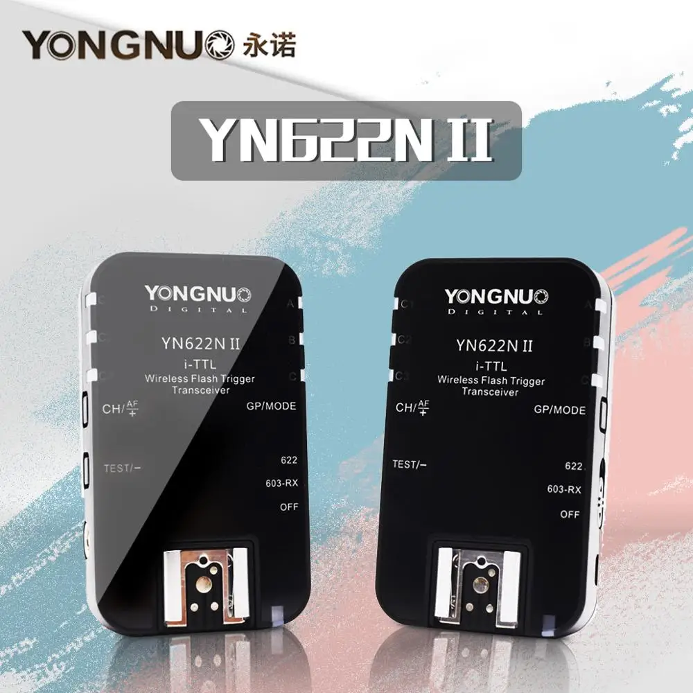 YONGNUO YN622NII беспроводной триггер вспышки YN-622N II ETTL передатчик приемопередатчик для Nikon D800 D700 D600 D610 D750 D5200 новейший