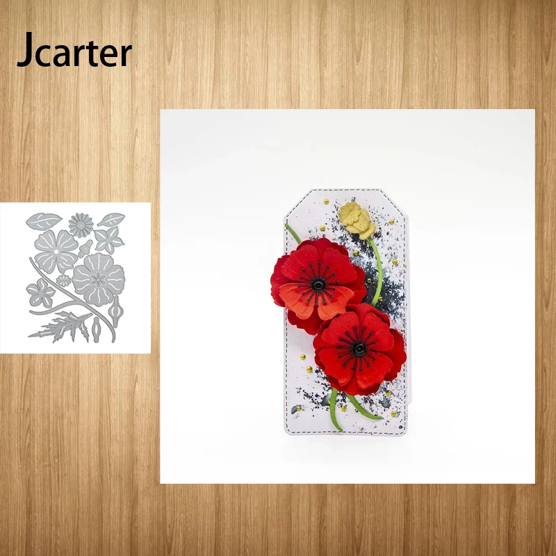 

2021 New Design Metal Cutting Dies Flowers Leaves Craft Scrapbooking Handmade Knife Mould Blade Punch Stencils Dies Cut Model