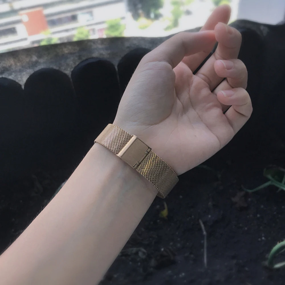 

Plating Metal Strap For Xiaomi Mi Band 3 4 Wrist Bracelet Screwless Stainless Steel for Xiaomi Mi Band 4 3 Wristbands Pulseira