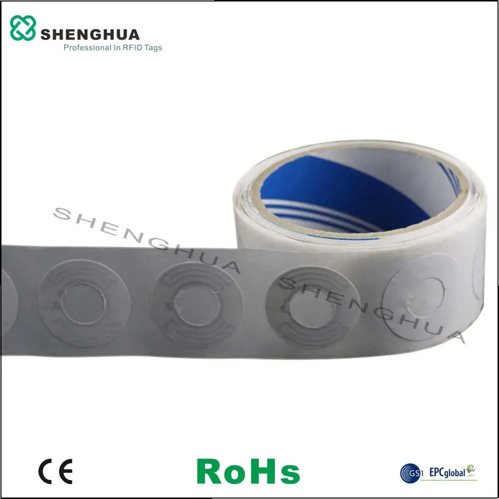 1000 штук упак. низкая стоимость RFID диск стикер тег ISO 18000 6C EPC Gen2 UHF Пассивный