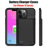 battery charger cases for iphone 13 pro max 13 mini 13 pro smart battery case portable powerbank external battery charging cover