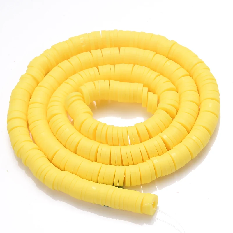 Плоские круглые бусины 5 мм из полимерной глины чип диск свободные разделители