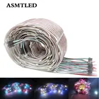 50-500 шт. DC5V WS2812B предварительно припаянный на радиаторе 5050 RGB адресуемый светодиодный модуль полосы света WS2812 IC Pixel Светодиодный модуль строка