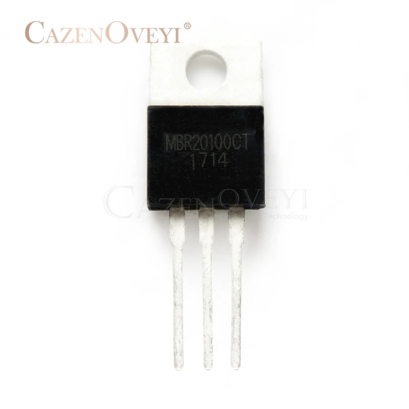 10 шт./лот MBR20100CT MBR20100CTP MBR20100 20100 220 20A 100V Шоттки диод выпрямителя тока в