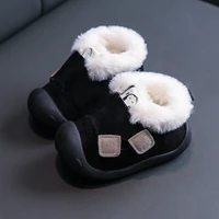 winter snow boots for newborn baby boys girls booties keep warm plush inside anti slip baby infant toddler cute soft bottom shoe