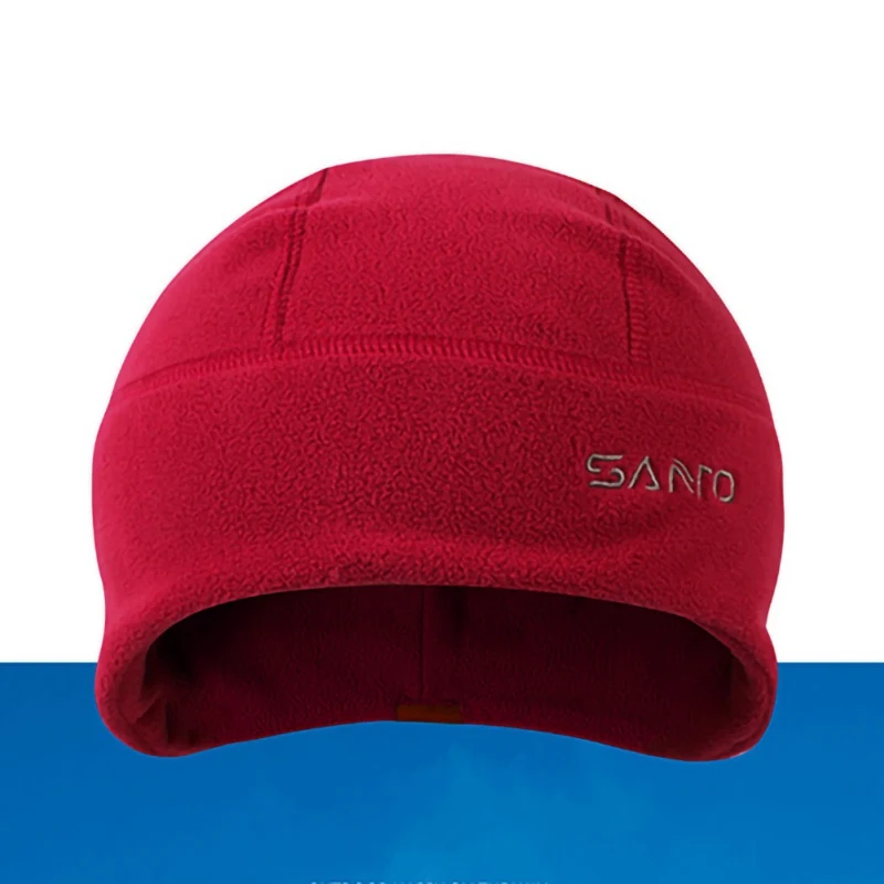 H унисекс зимняя мягкая теплая шапка из флиса ветрозащитная утепленная шапочка