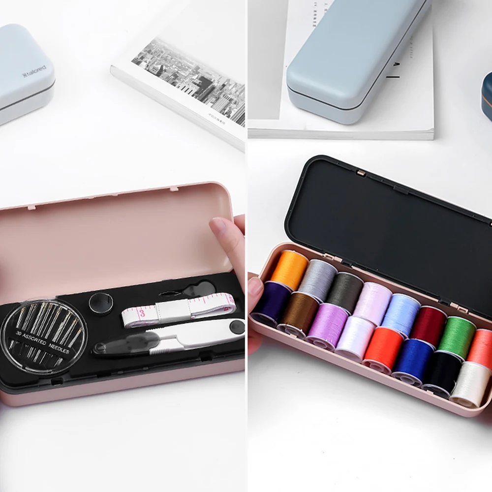 Набор швейных принадлежностей портативный дорожный 21 шт. набор инструментов для