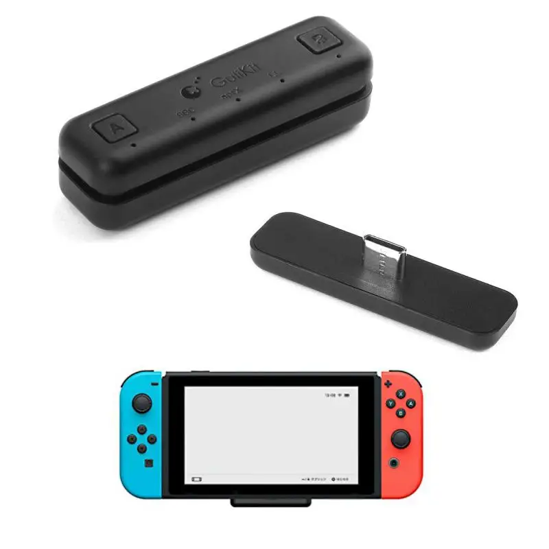 Беспроводной аудио адаптер NS07 Route Air Bluetooth или передатчик Type C для Nintendo Switch/Switch Lite/PS4