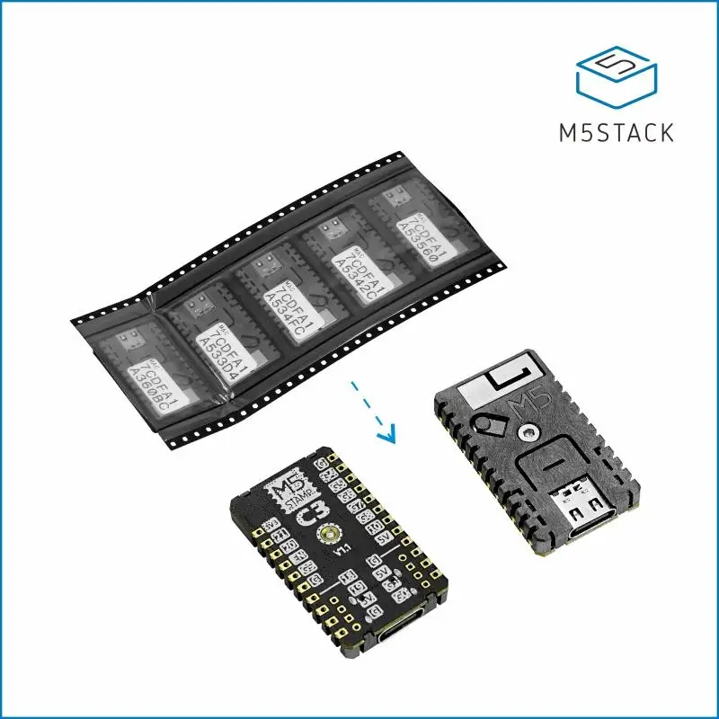 M5Stack Official M5Stamp C3 (5pcs)