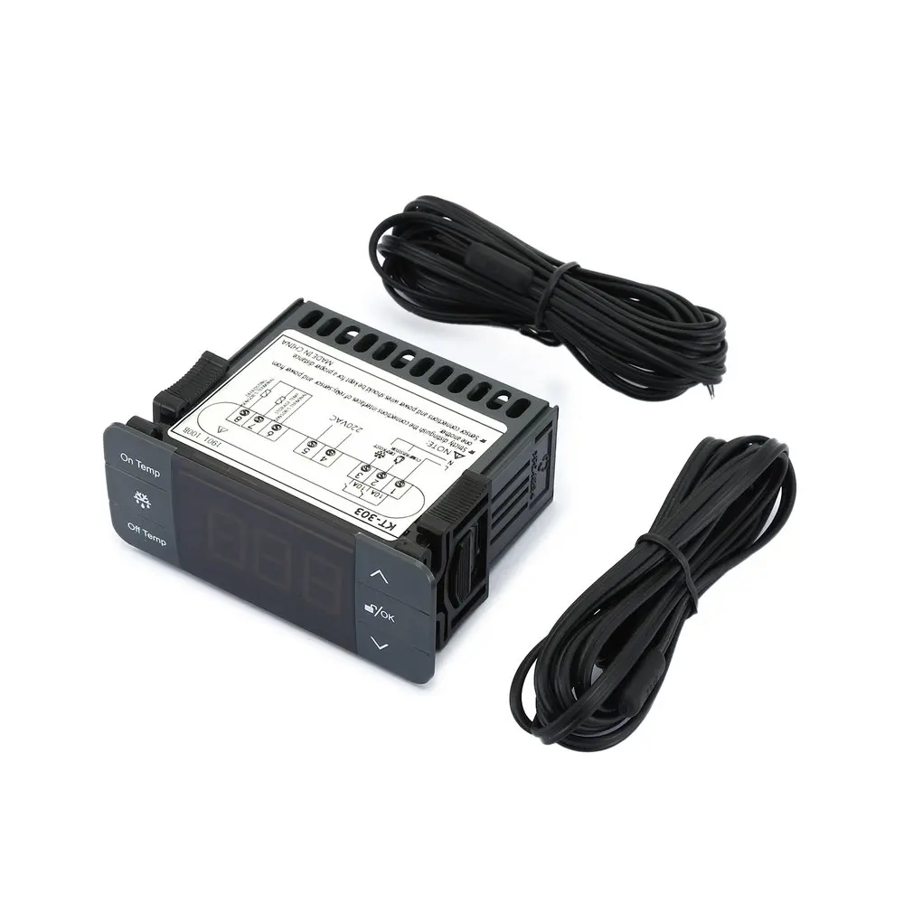 Цифровой регулятор температуры терморегулятор термостат датчик термопары с
