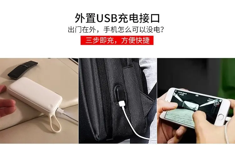 Ноутбук рюкзак с usb-портом школьная сумка дорожные сумки мужские досуг рюкзак с защитой от краж Для мужчин рюкзаку