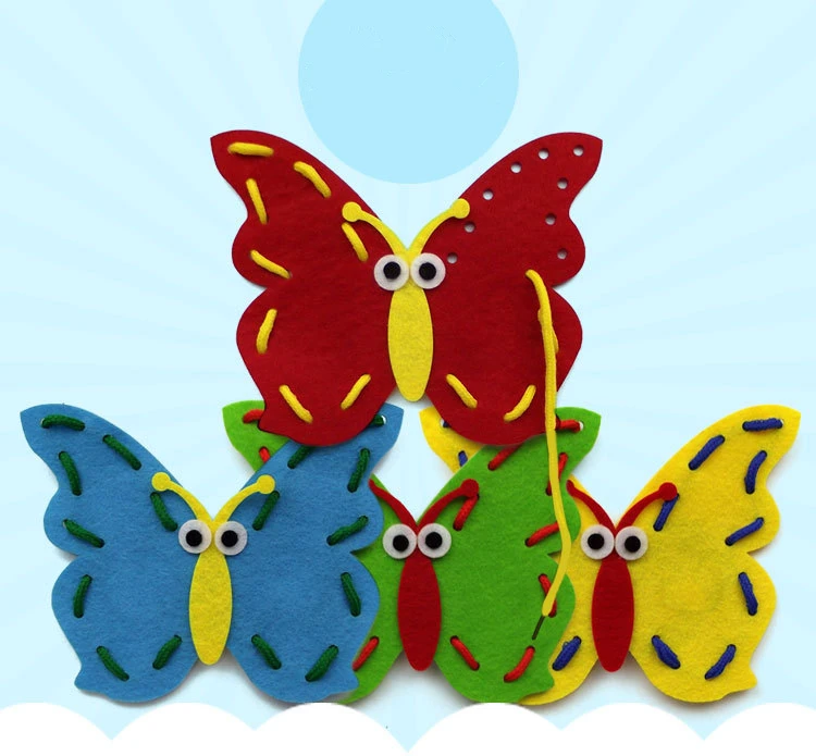 Креативные Обучающие принадлежности нетканые нитки для пирсинга кружева обуви