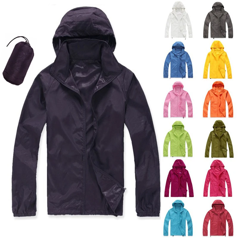 Водонепроницаемые куртки для влюбленных рыбалки велосипедное пальто ветровка
