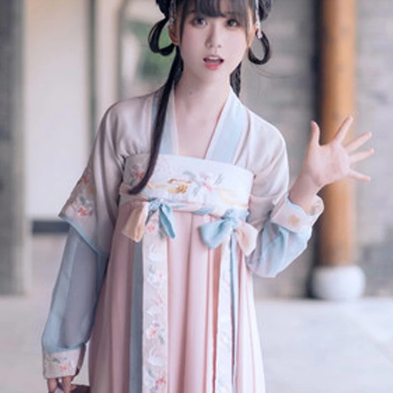 Hanfu платье для женщин Han Dynasty сказочная юбка Китайская древняя традиционная