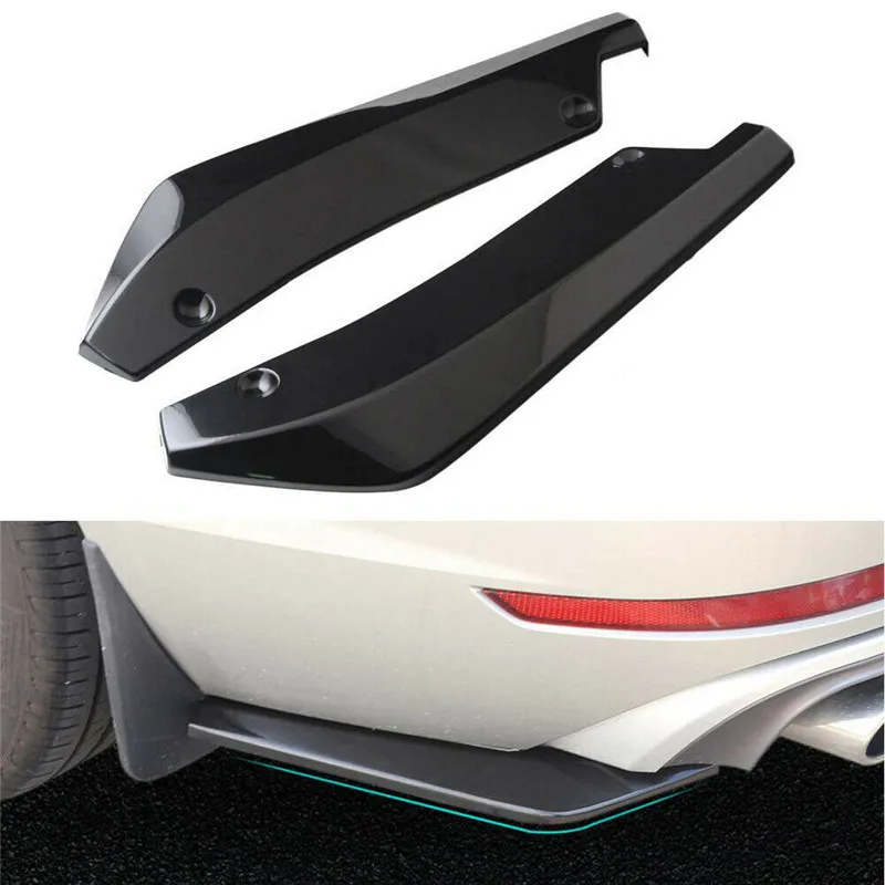 2 шт. Универсальный задний бампер для губ протектор Защита от царапин анти kick