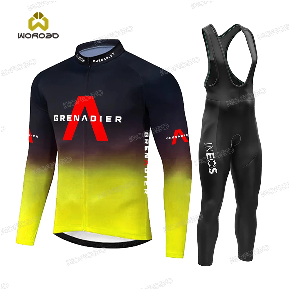 

Комплект для велоспорта INEOS Grenadier, дышащий, с длинным рукавом
