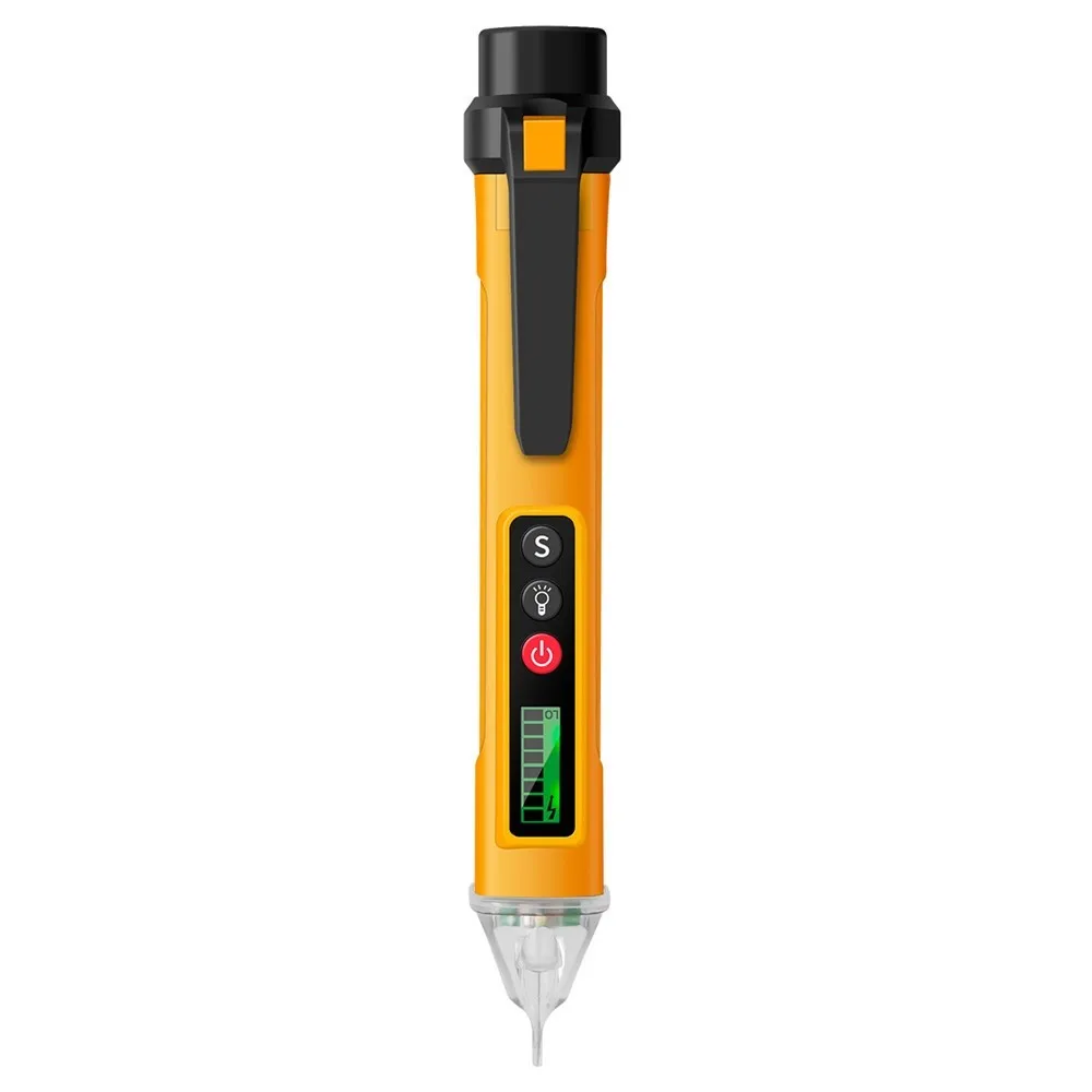 

VC1010 AC Voltage Detector Non-contact W/ LED Digital Display Smart Voltage Tester Current Electric Pen Testing Tool