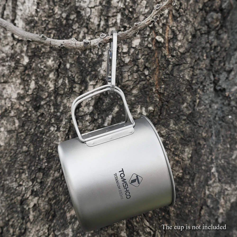 Титановый карабин брелок для ключей кольцо быстросъемный крючок поясного ремня